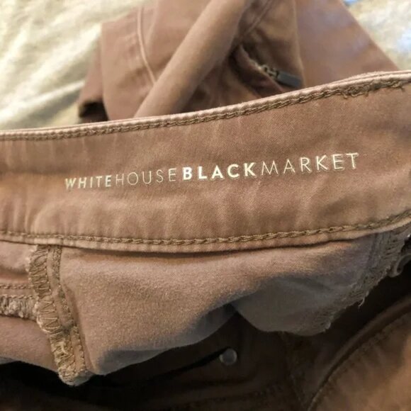 White House Black Market The Skimmer Pant, 0, Cappuccino - Picture 6 of 8